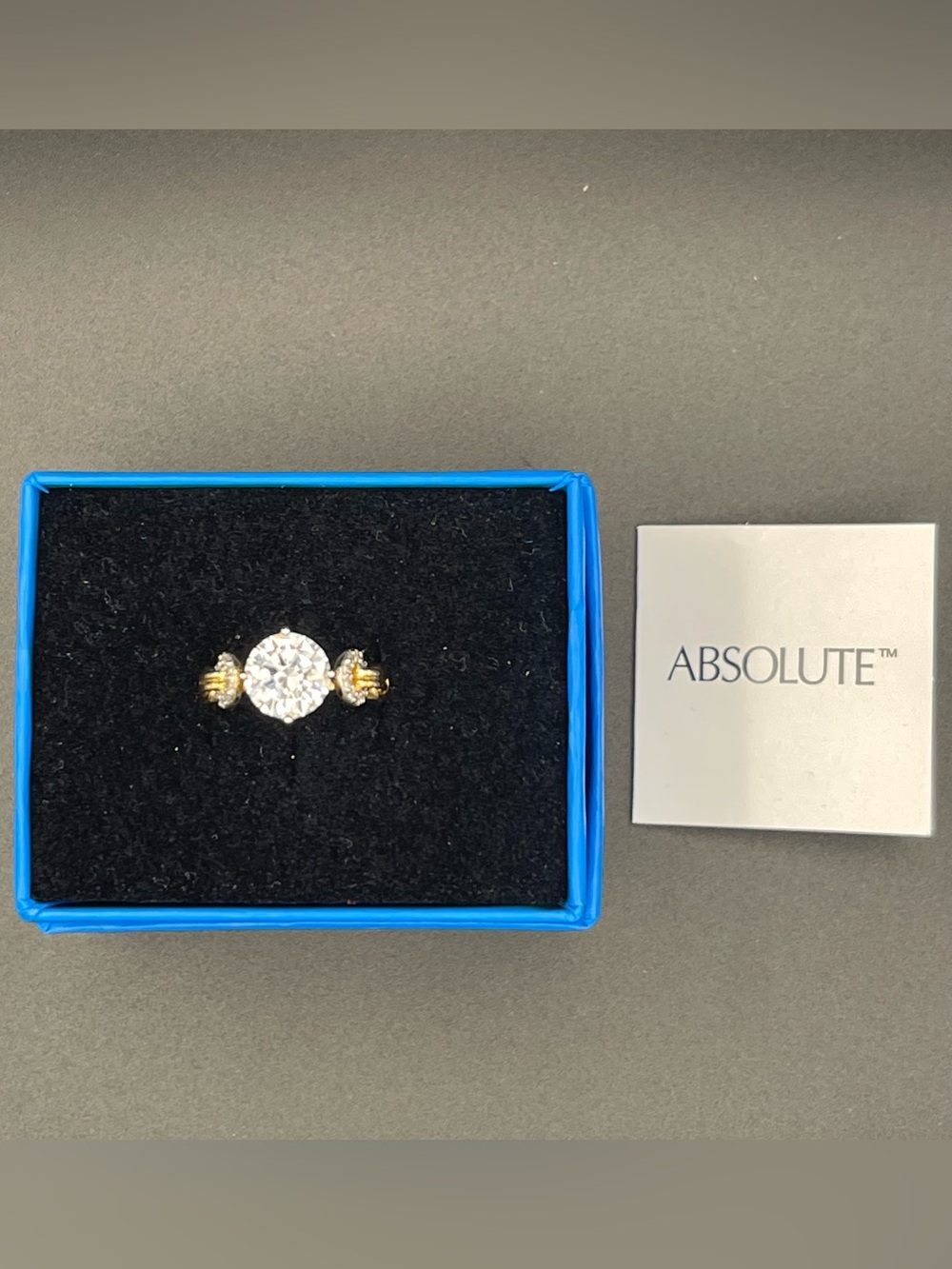 Nib Beautiful Absolute Love Knot Simulated Diamond  Ring ring - Picture 4 of 8